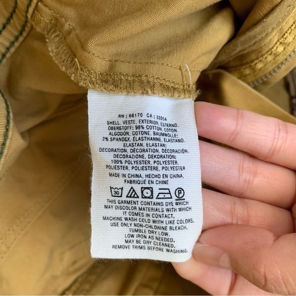 Anthropologie Skinny spring Pants with floral belt size 25 - Picture 6 of 10